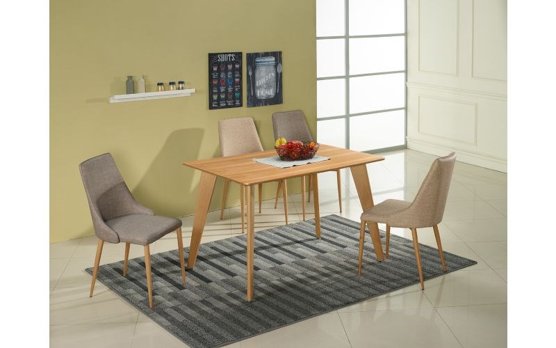 喬絲4尺木紋餐桌