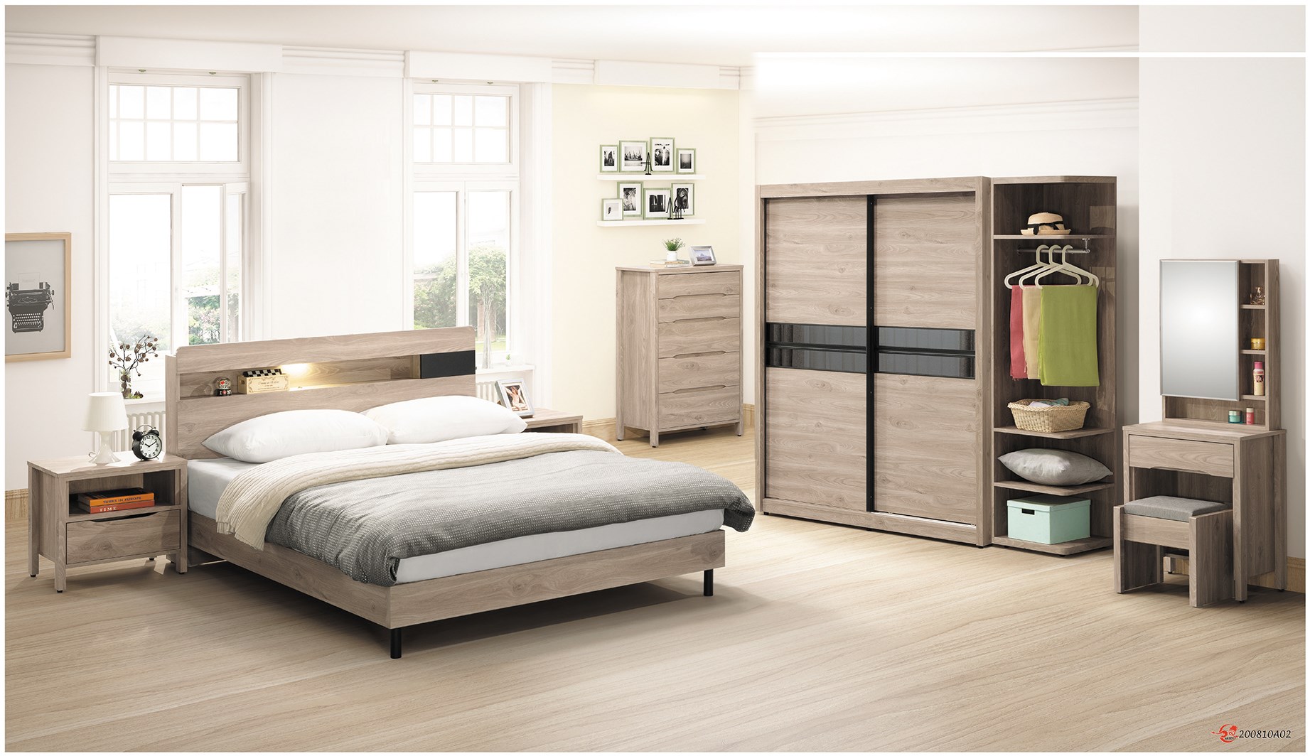 推門衣櫃  含內鏡