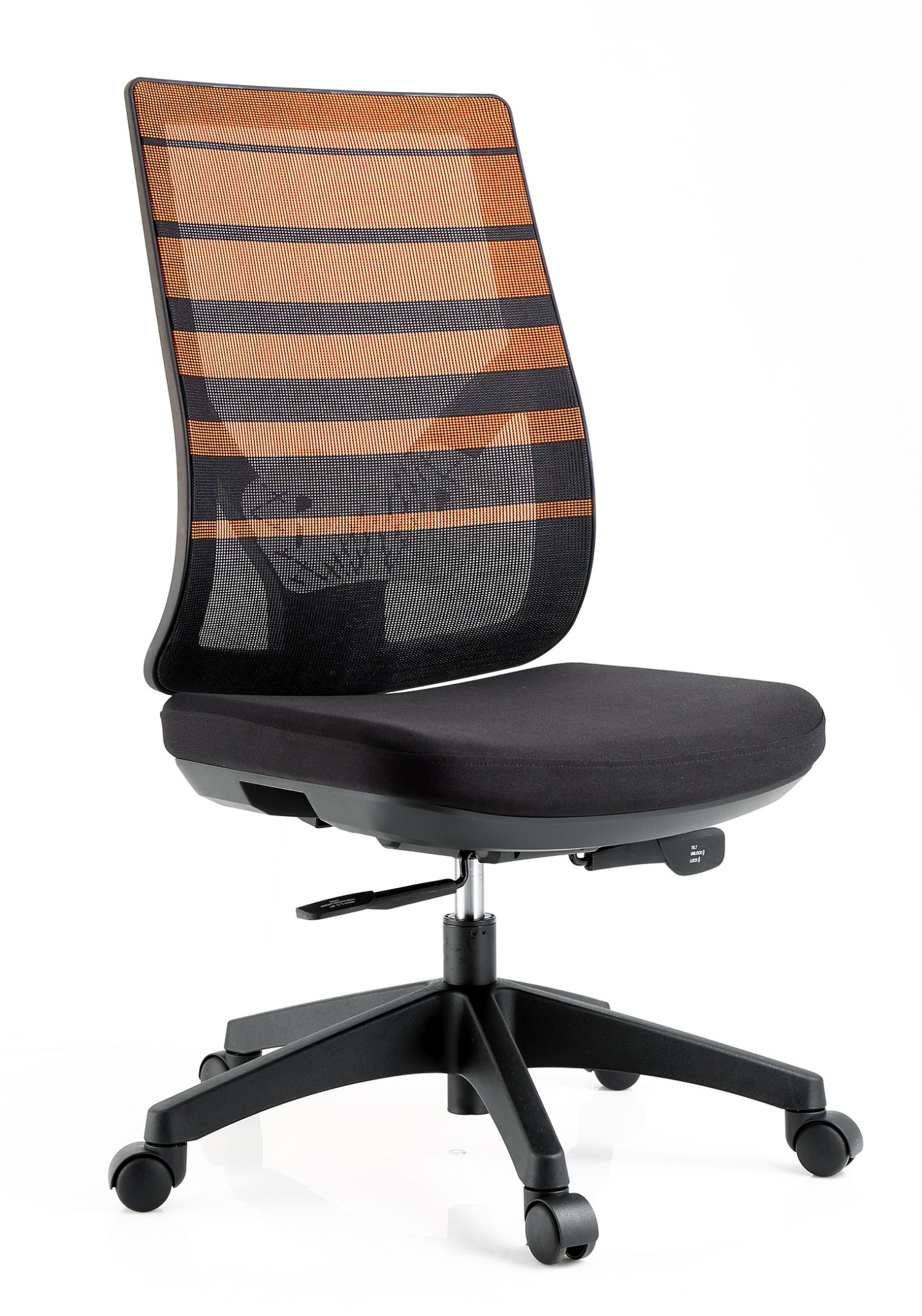 低背無扶手網椅