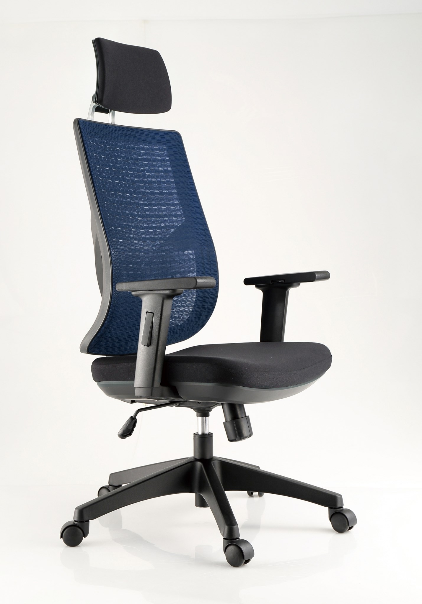 高背升降扶手網椅